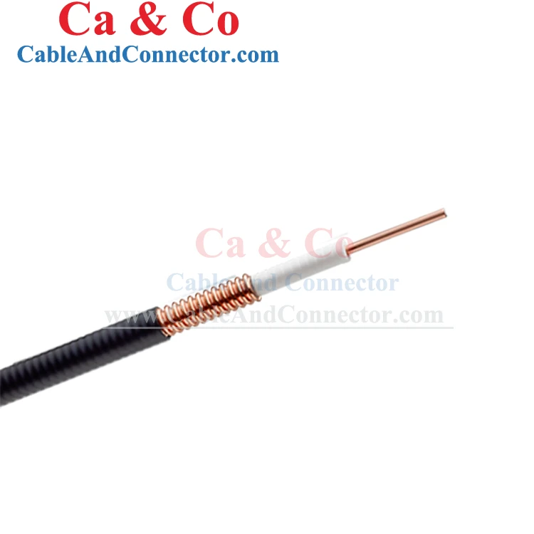 Cabo de coaxial superfluxo de 3/8 "